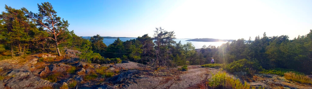 Merimaisema, jossa moottorin sähköongelma unohtuu.
